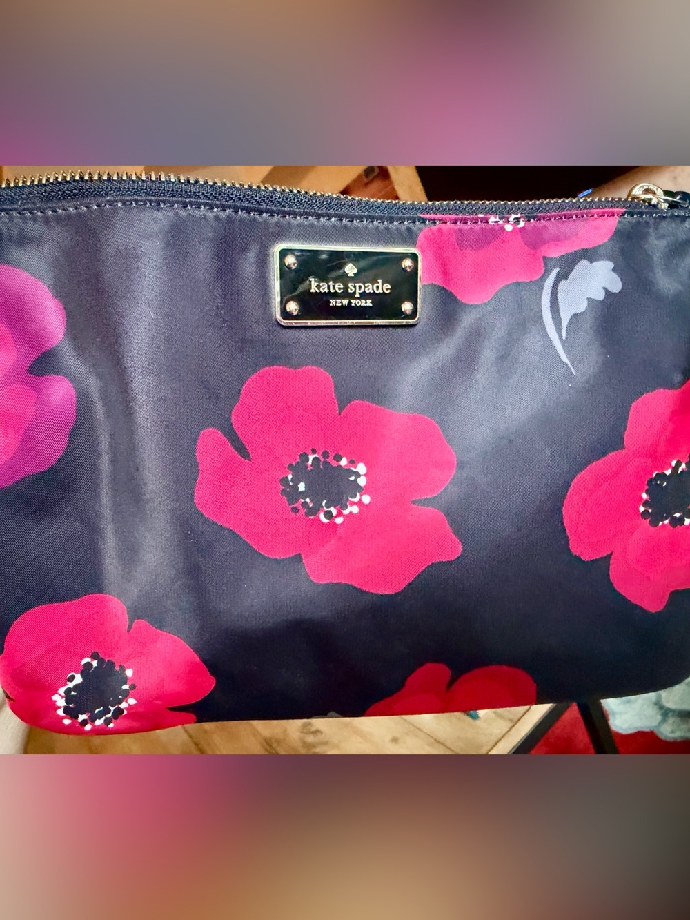 Kate Spade Madelyne Wilson Road Poppy Purse Crossbody Bag